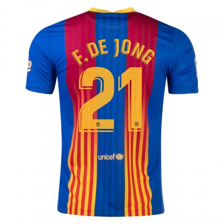 Divisa di Calcio Barcellona Frenkie de Jong 21 El Clásico 2021